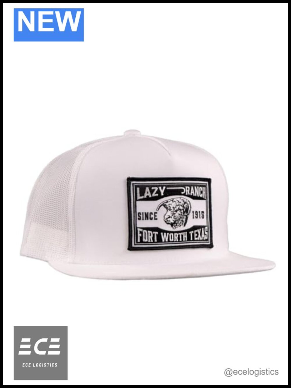 Western Trucker Hat Adjustable Snapback Poly-Cotton Baseball Cap